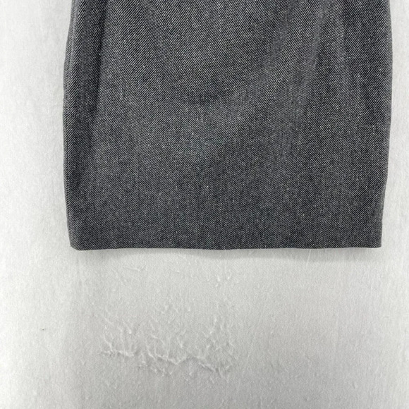 Banana Republic Pencil Mini Skirt Women's Sz 2 Gray Seamless Side Zipper Short - Picture 6 of 10